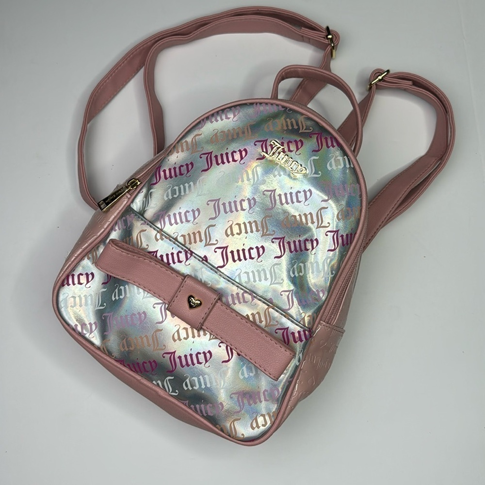 Juicy Couture Mini Backpack Pink - Picture 2 of 11